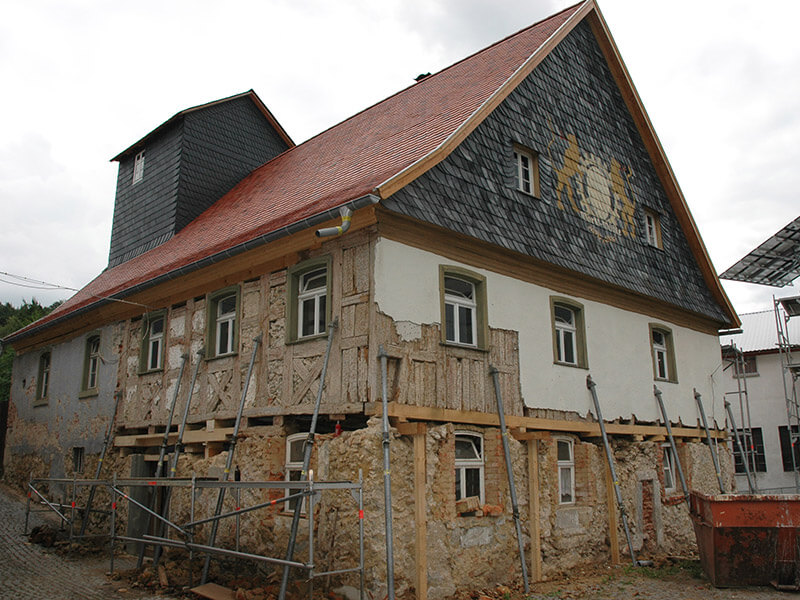 Fachwerksanierung Mühle 2005